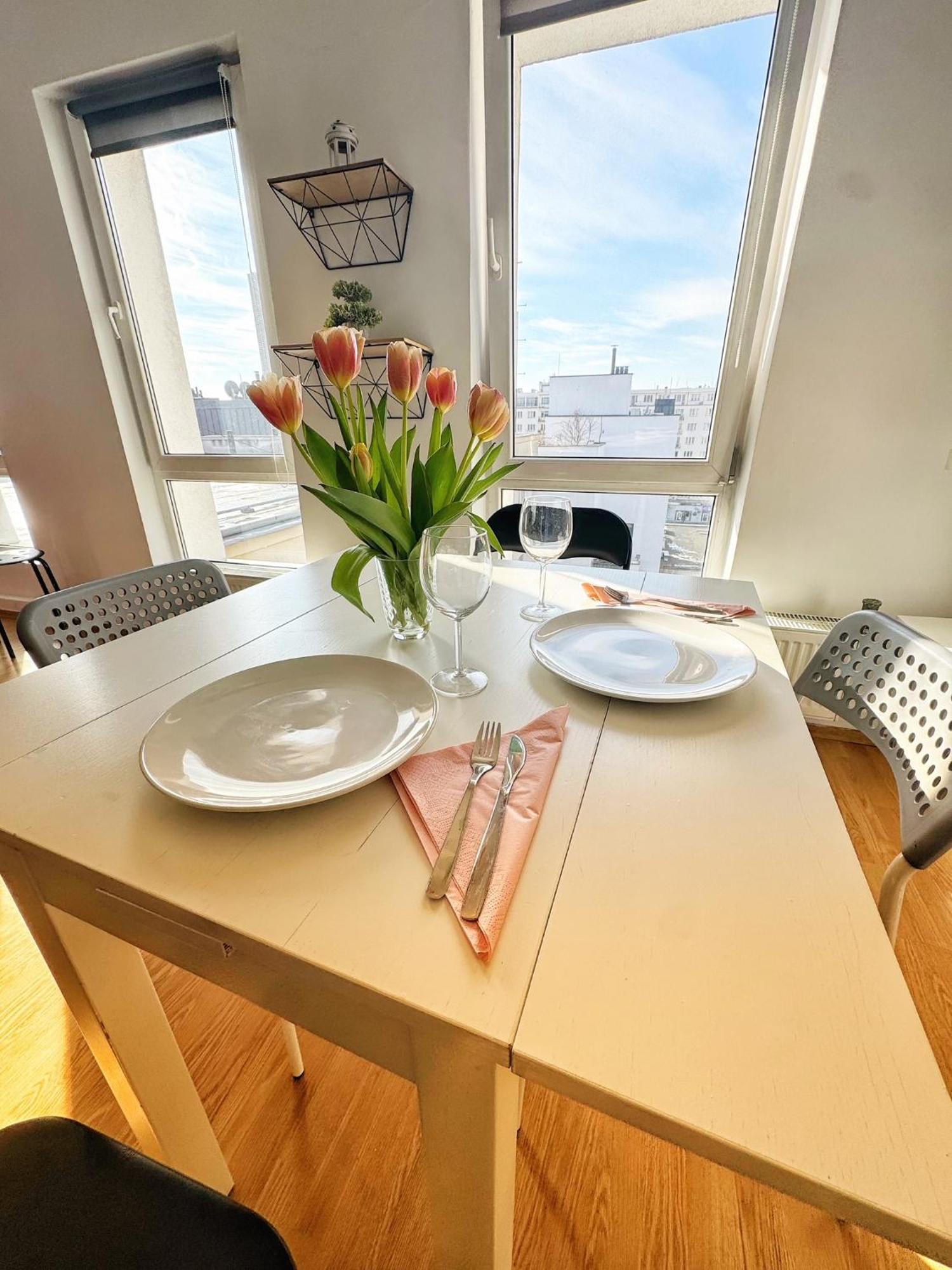 Hoza Apartament Studio W Centrum Warszawy Varşova Dış mekan fotoğraf